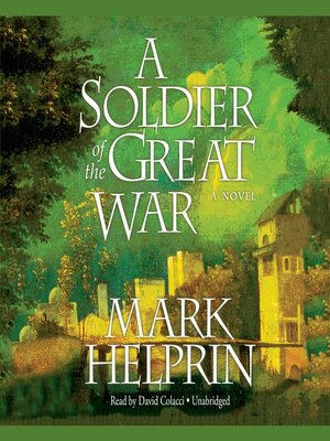 cover image of A Soldier of the Great War